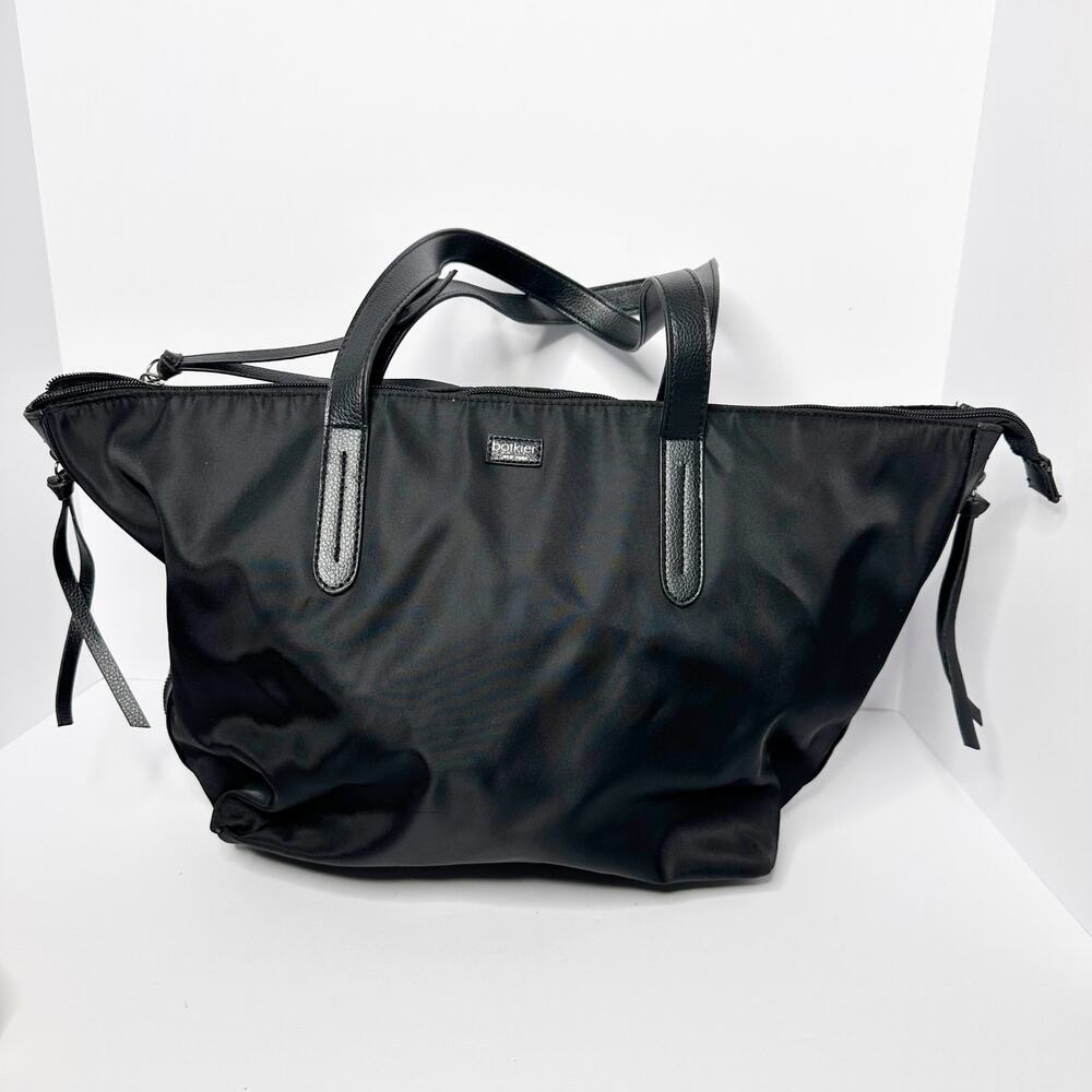 Botkier‎ Nylon Roomy Shoulder Bag Top Zip